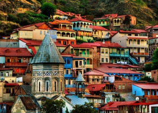City of contrasts - Tbilisi